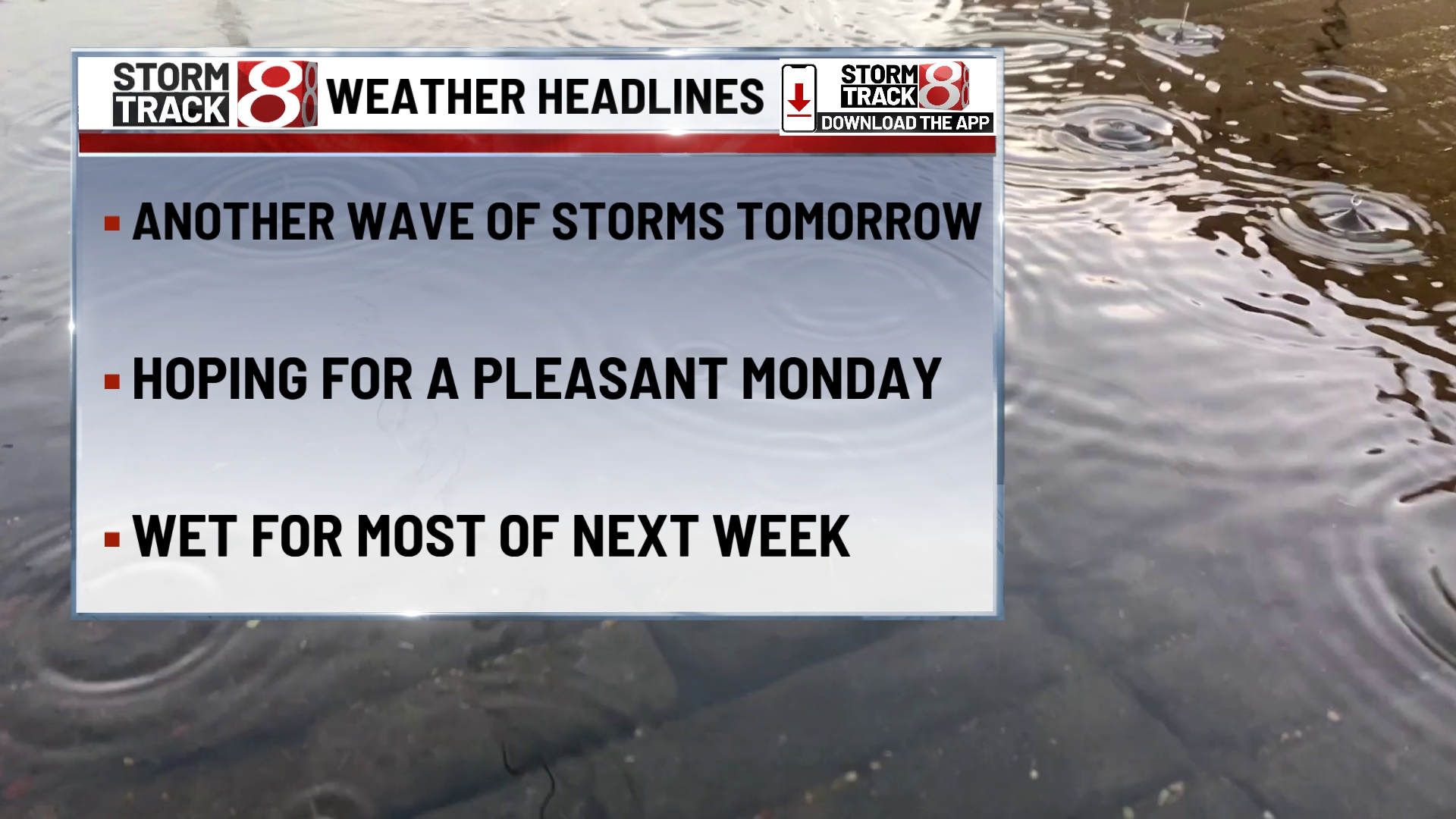 Muggy nights and stormy afternoons forecast for this week ...