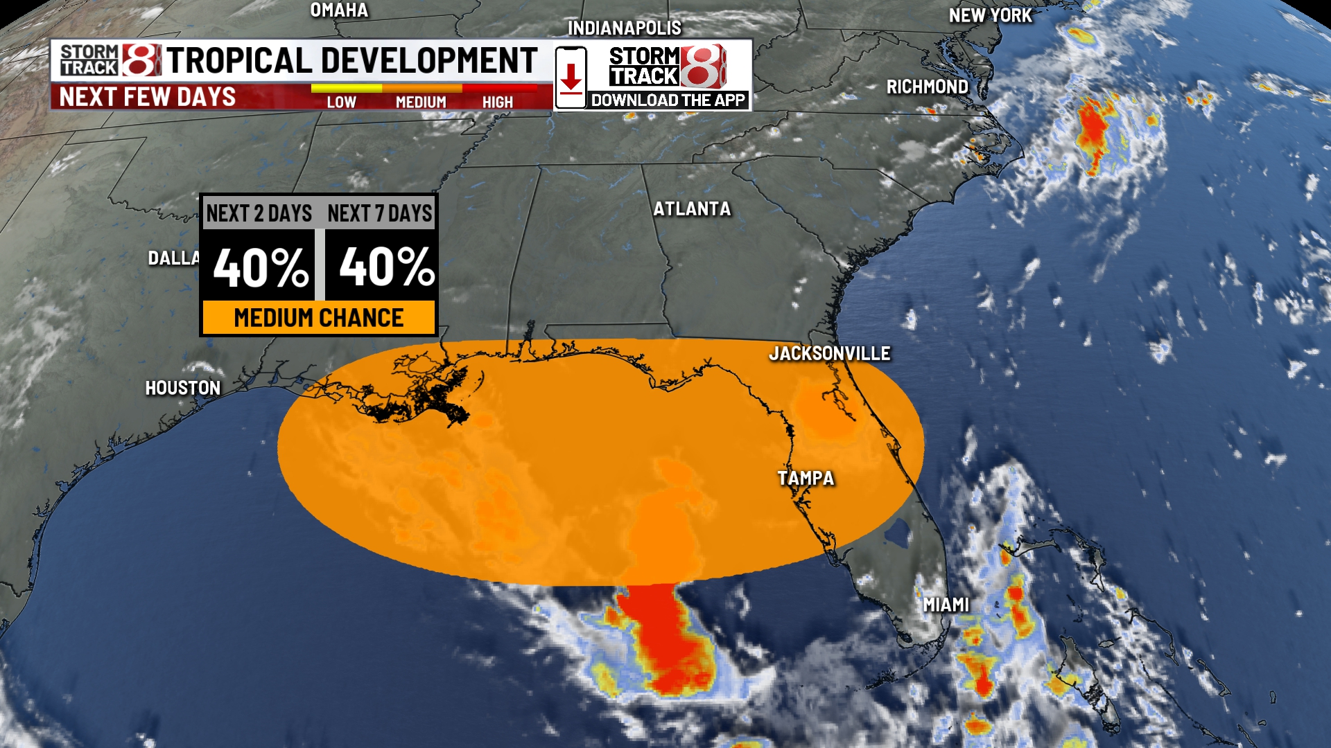 Watching for tropical development near Florida - Indianapolis News ...