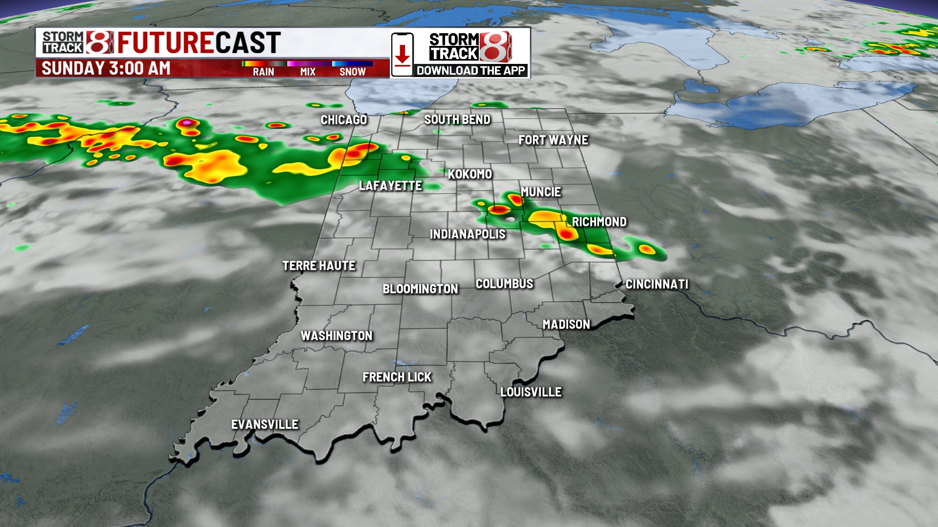 Multiple rounds of rain and storms this weekend, sweltering next week ...