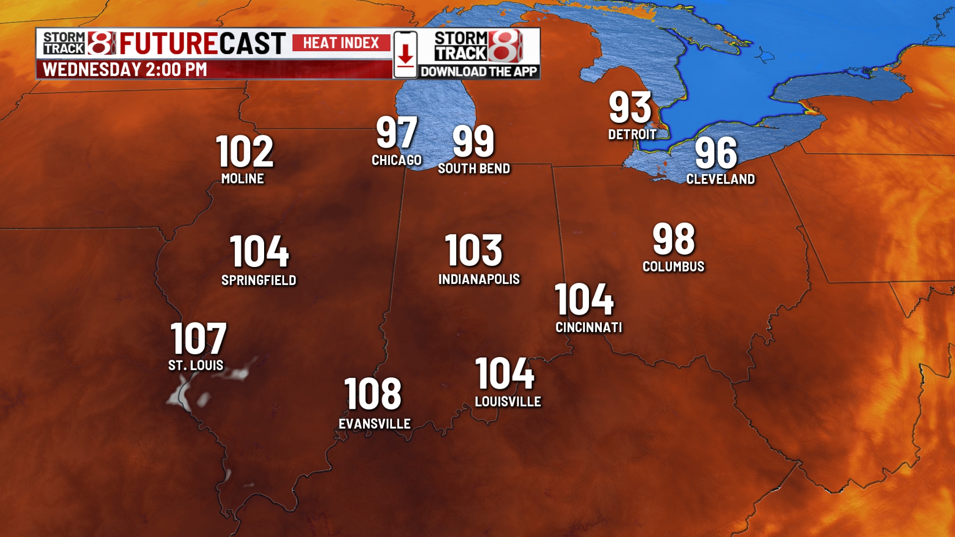 Multiple rounds of rain and storms this weekend, sweltering next week ...