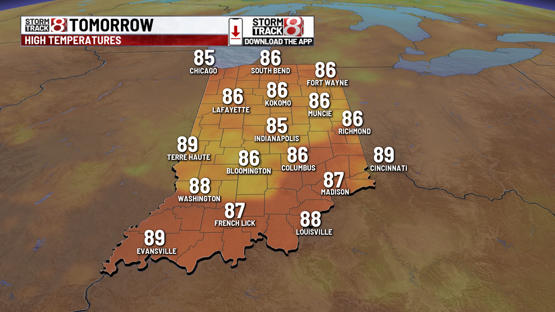 Multiple rounds of rain and storms this weekend, sweltering next week ...
