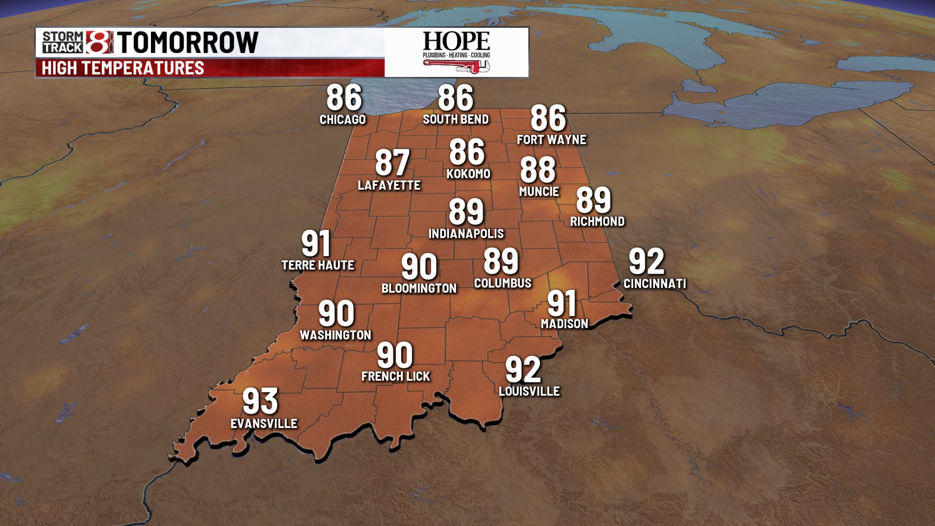 Heat advisory in effect as storms approach Indiana - Indianapolis News ...