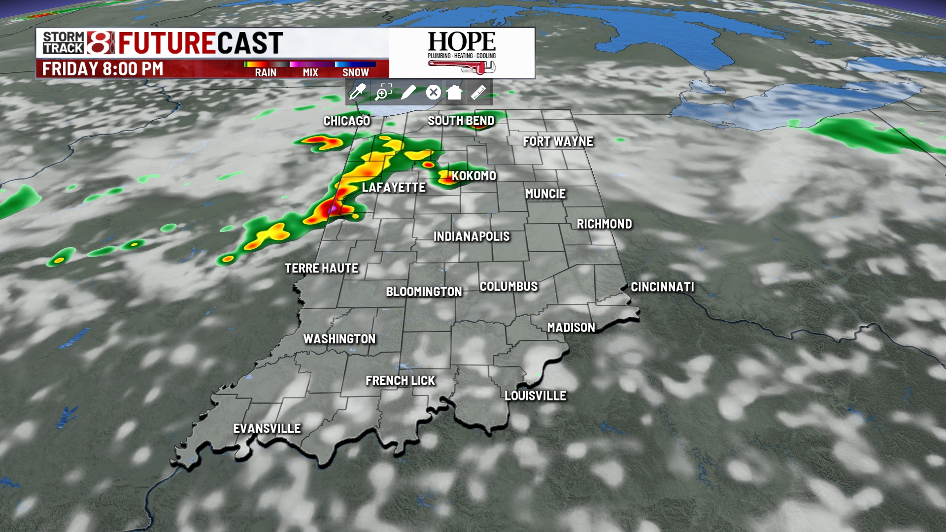 Heat advisory in effect as storms approach Indiana - Indianapolis News ...