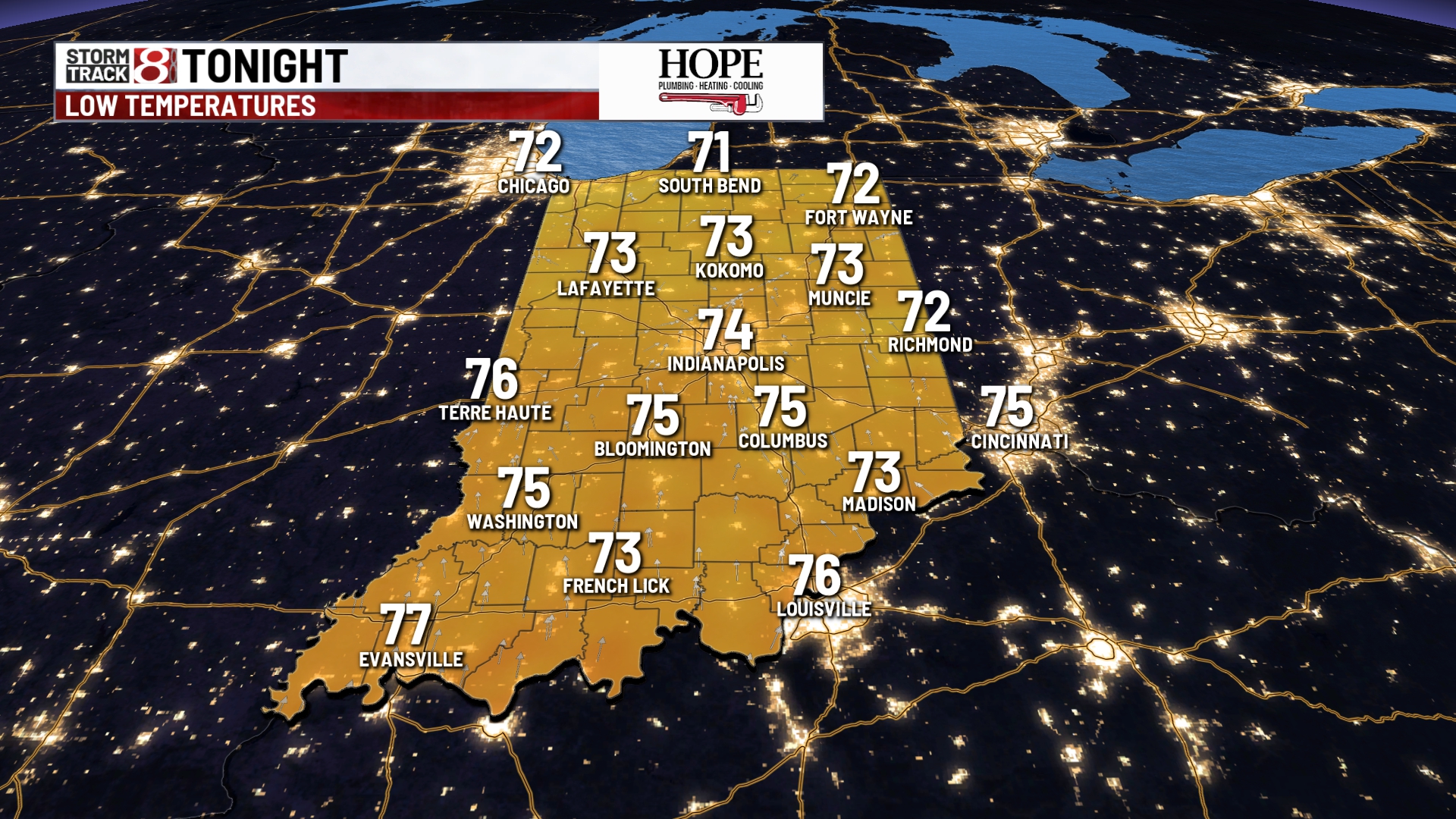 Heat advisory in effect as storms approach Indiana - Indianapolis News ...