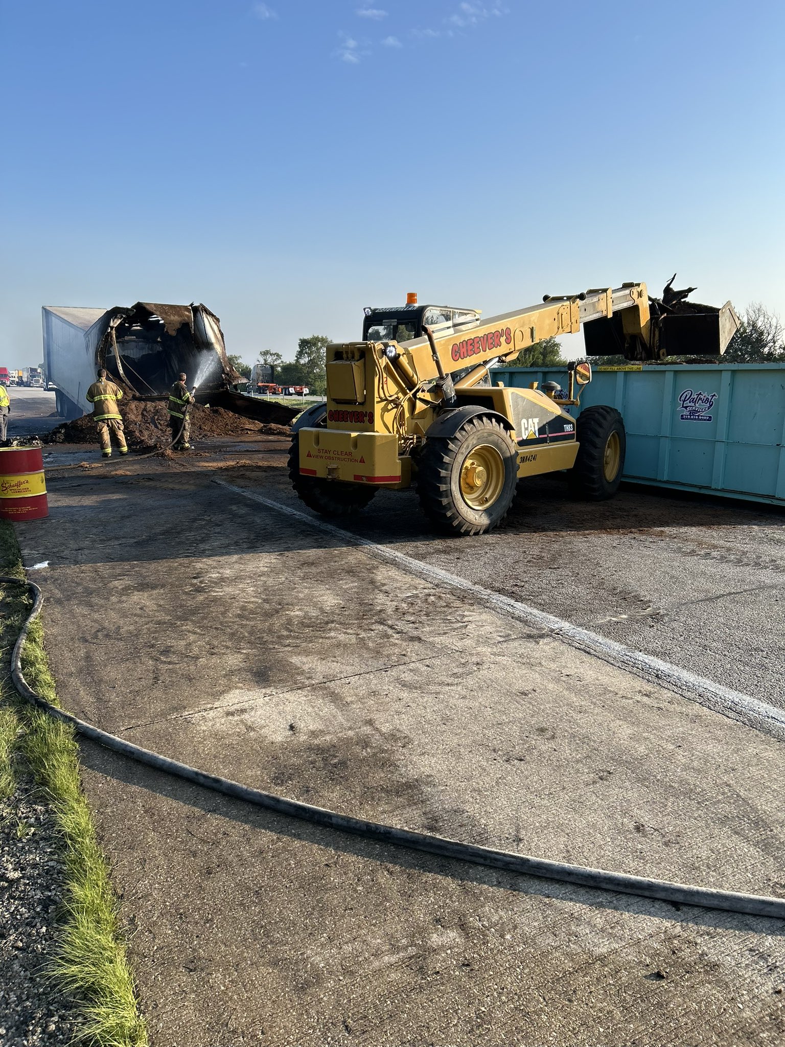 Truck driver killed in fiery 3-semi crash on I-65 SB near Rensselaer ...