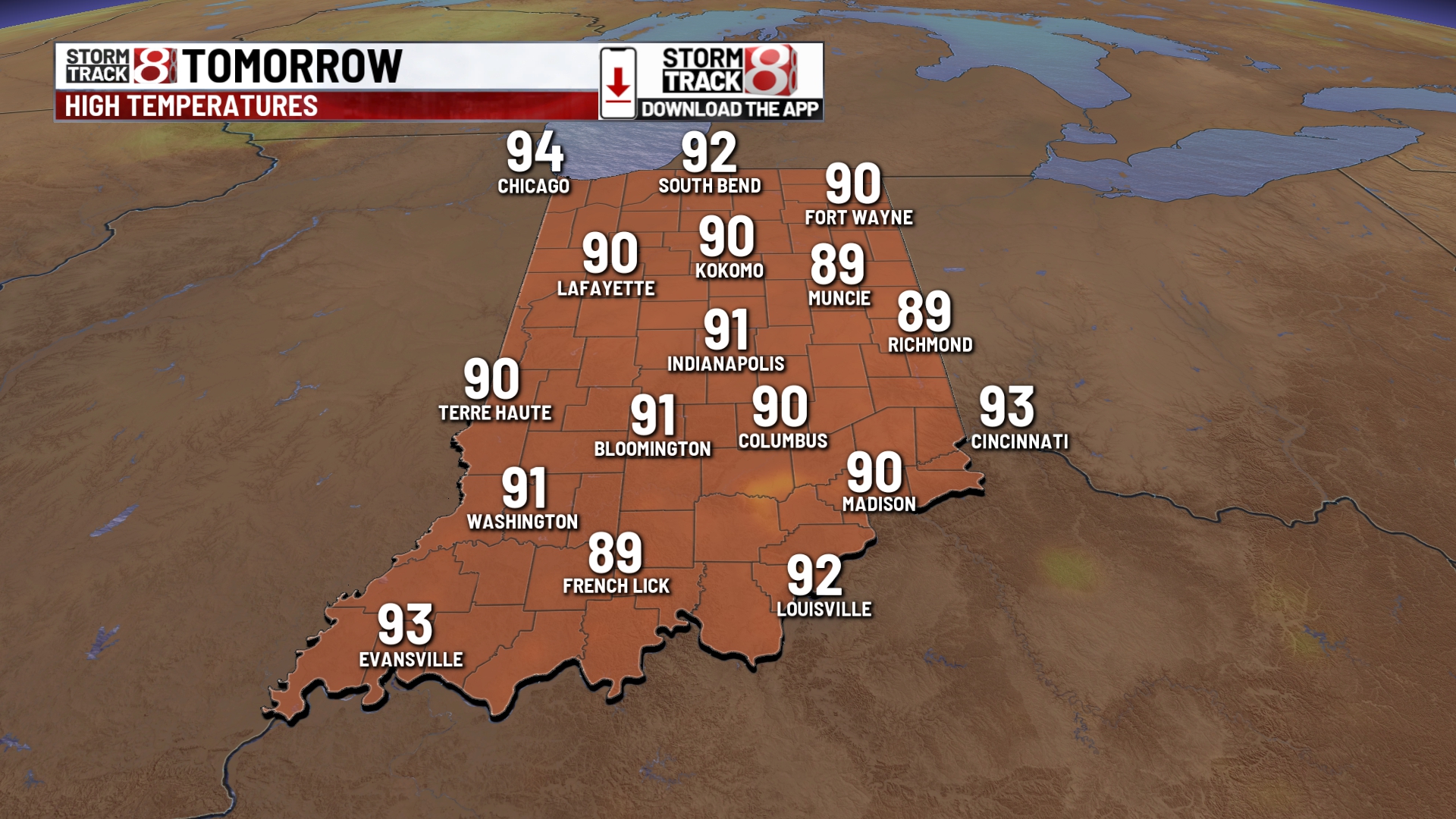 Hot weekend ahead, chance for rain returns next week | Aug. 8, 2025 ...