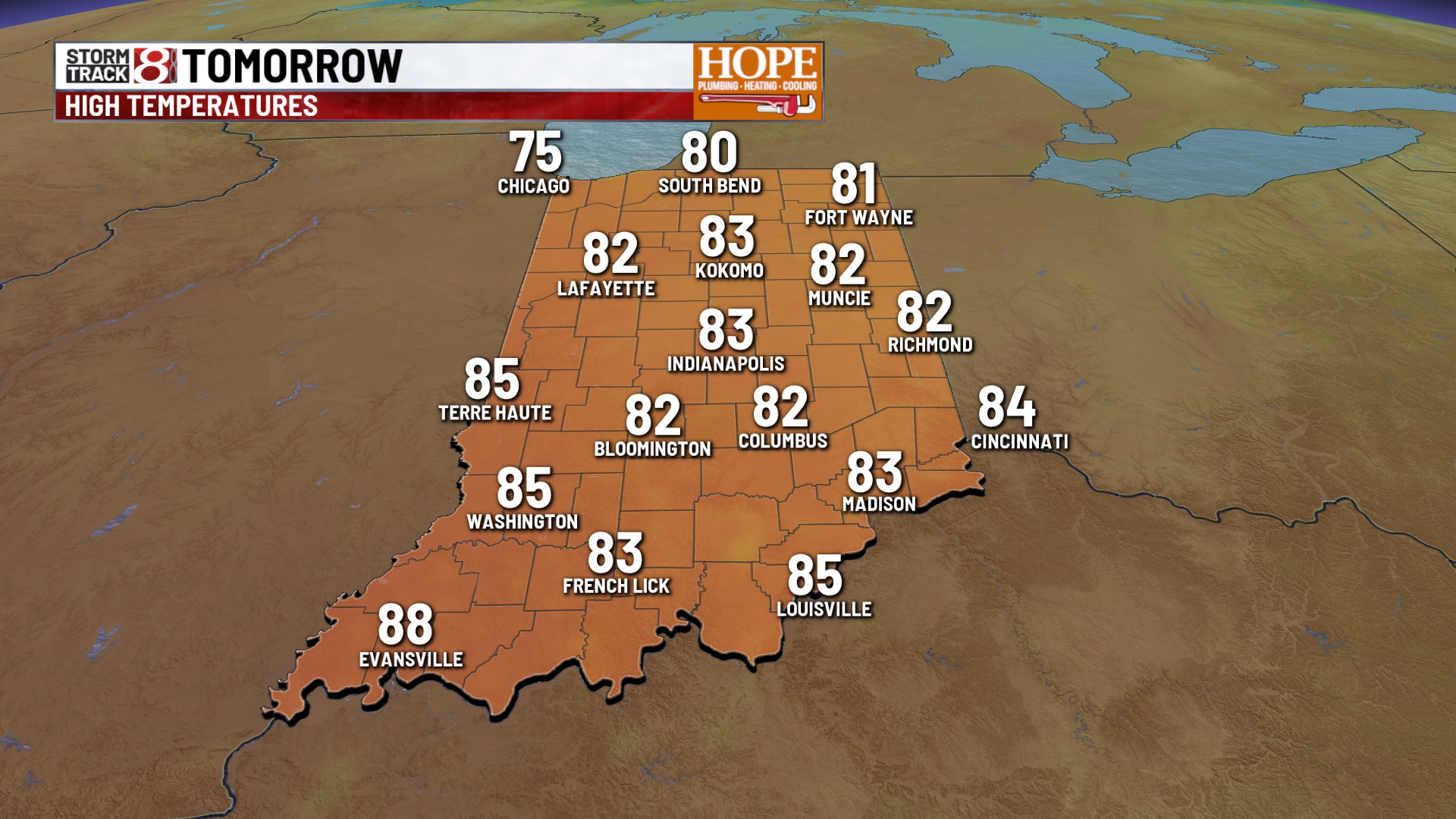 Clinton Indiana Weather Indiana to experience summer-like weather in September - Indianapolis ...