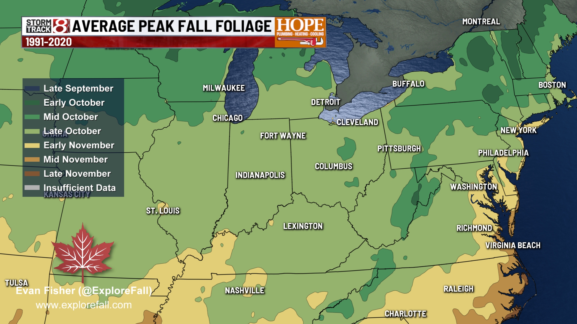 Drought may impact Indiana's fall colors in 2025 - Indianapolis News ...