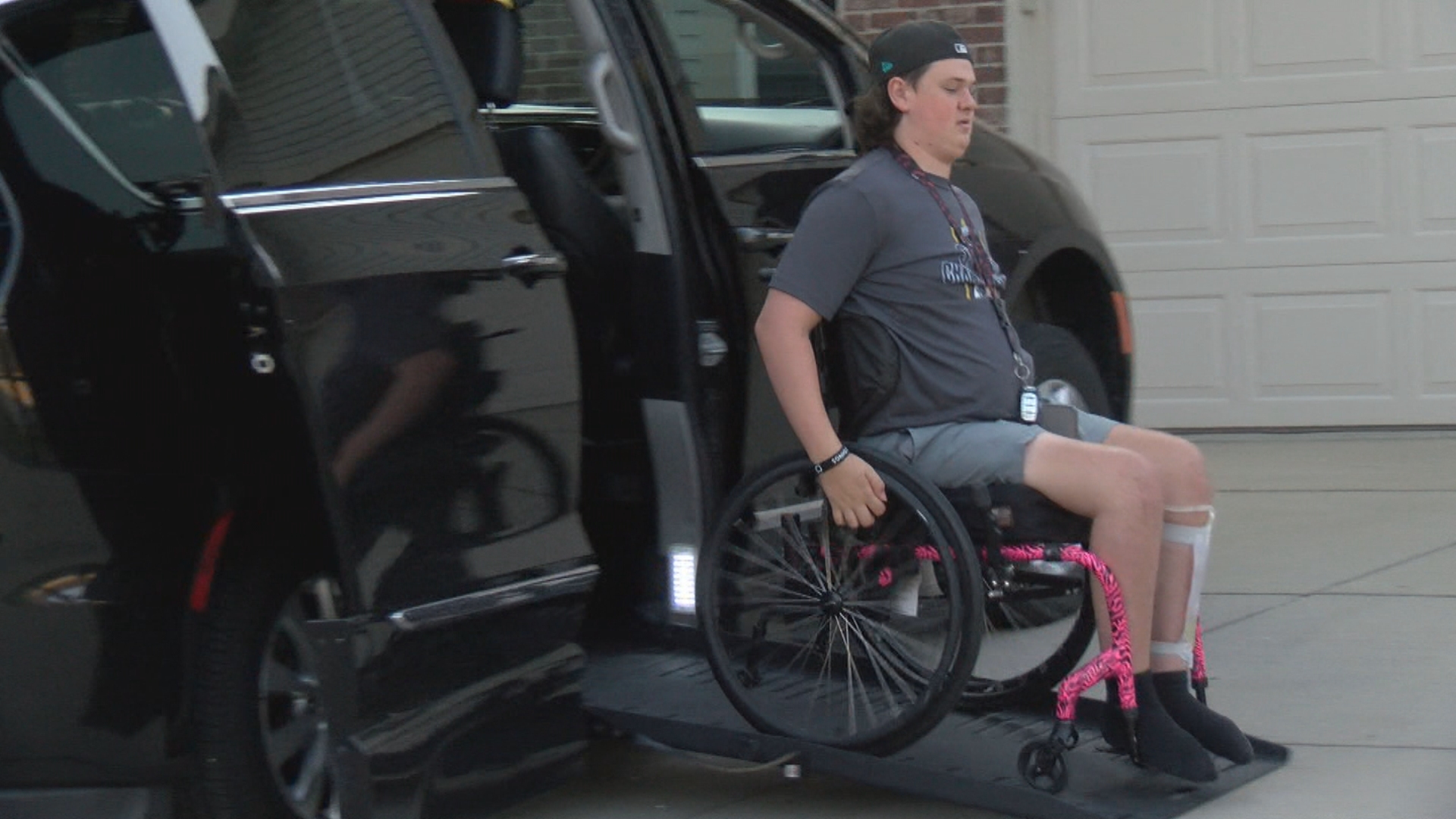 Wishbone Ramp Family battles Noblesville neighborhood for safe wheelchair ramp for ...