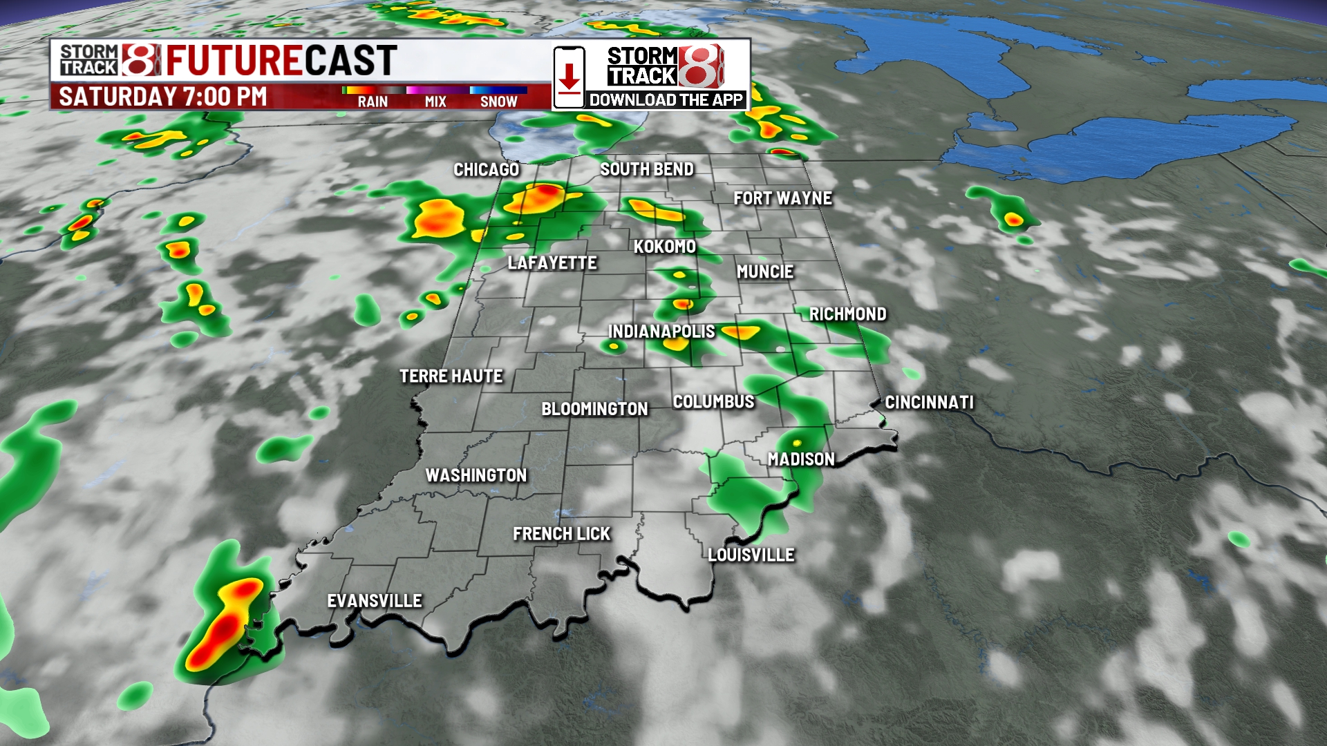 Series of rain chances into next week with increasing humidity | Sep ...