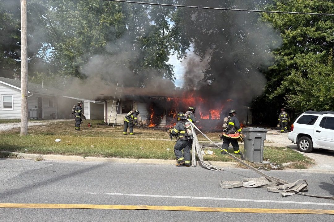 IFD: West side house fire displaces family of 8, kills 2 cats - WISH-TV