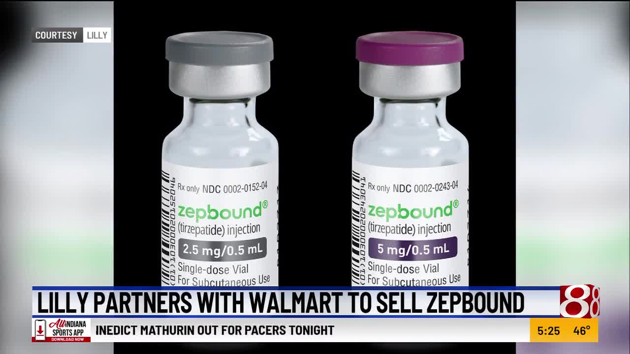 Lilly partners with Walmart for Zepbound distribution - Indianapolis News | Indiana Weather | Indiana Traffic