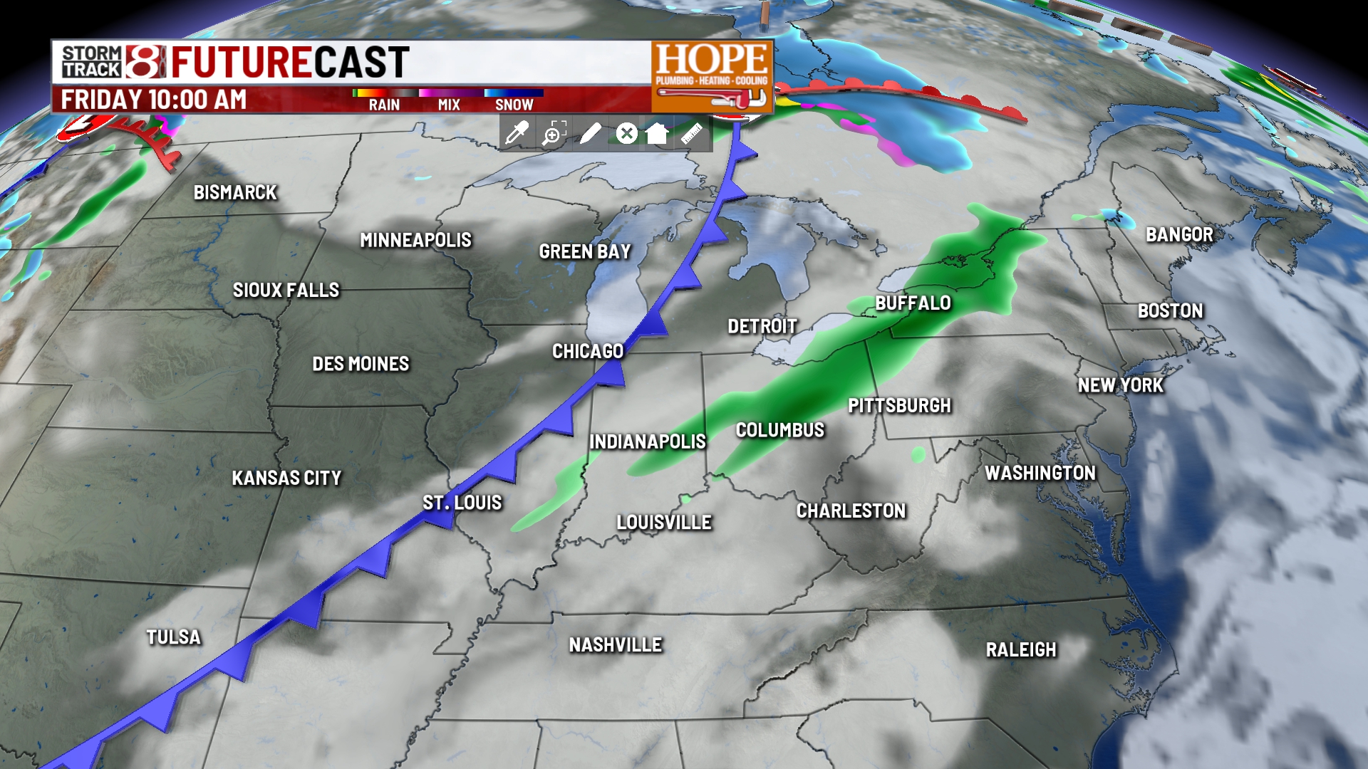 Warm and windy Wednesday, cooler weekend ahead - Indianapolis News ...