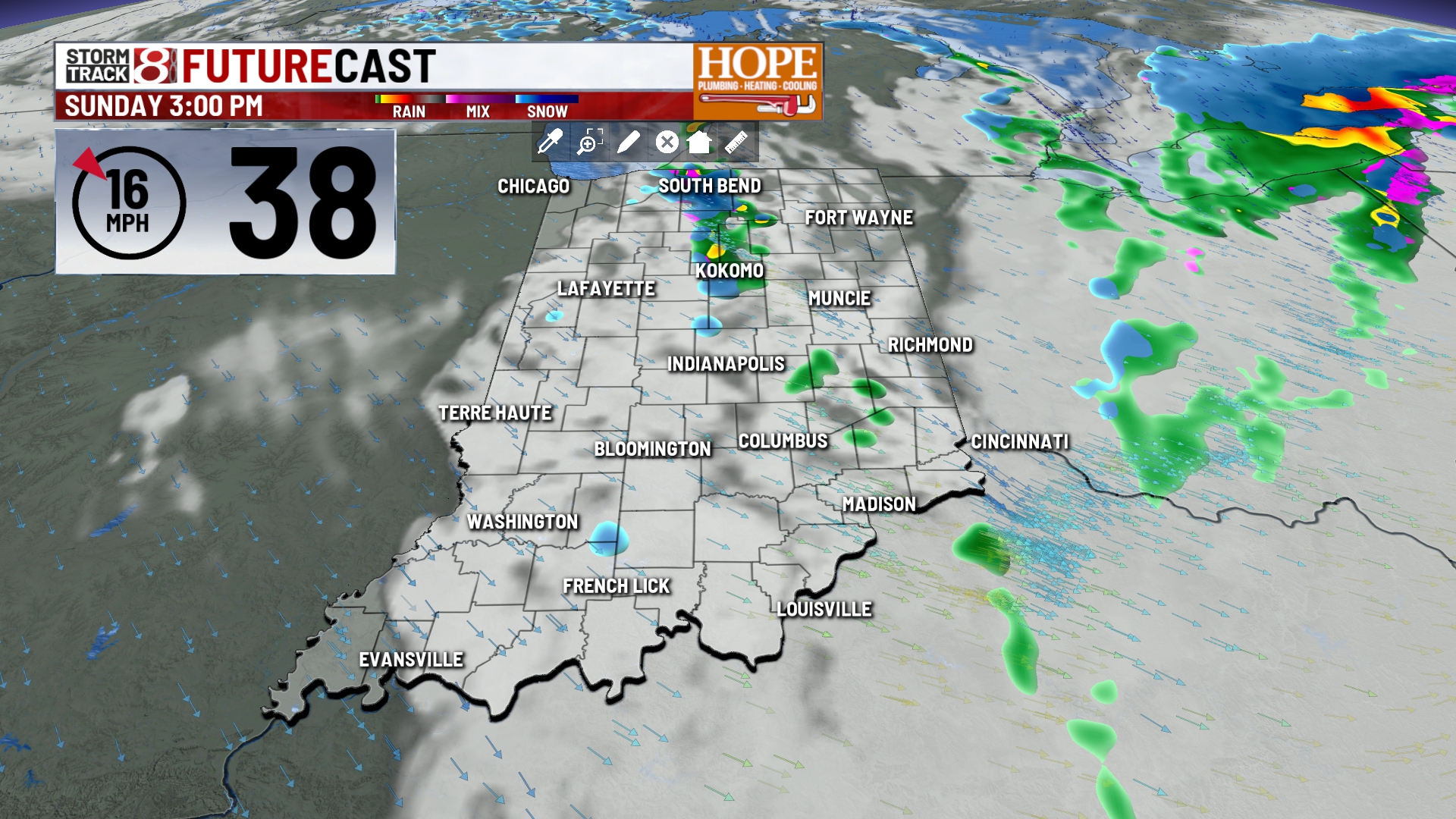 Indiana weather: Rain, cold, and snow in the forecast - Indianapolis ...