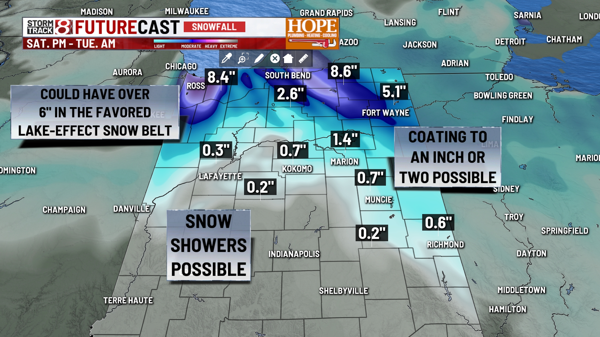 Indiana weather: Rain, cold, and snow in the forecast - Indianapolis ...