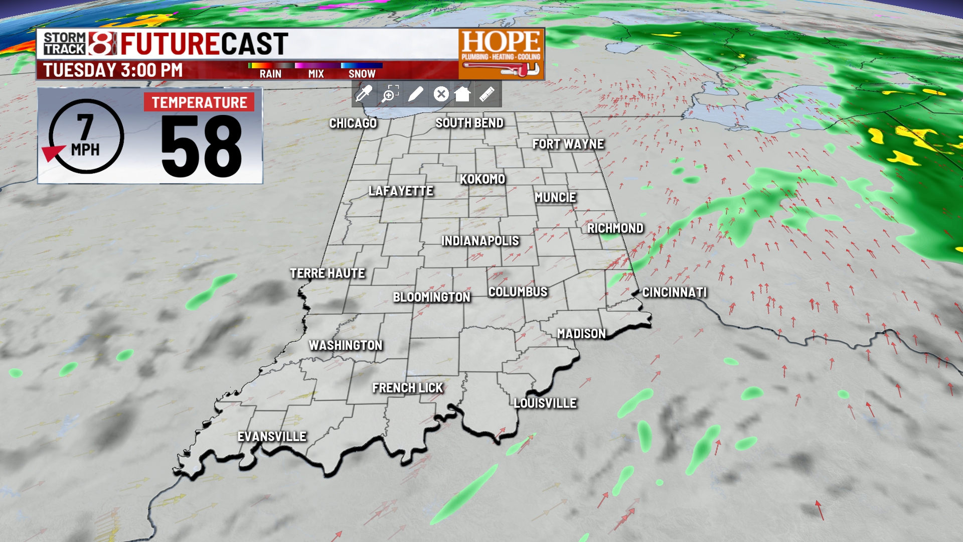 Central Indiana weather: Mild rain followed by snow - Indianapolis News ...