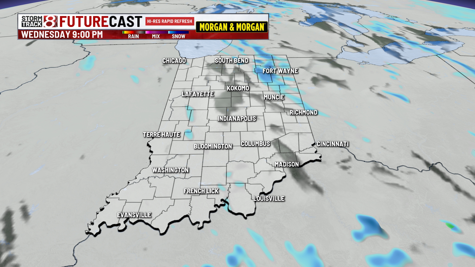 Tracking accumulating snow Thursday night, more snow and arctic air by ...
