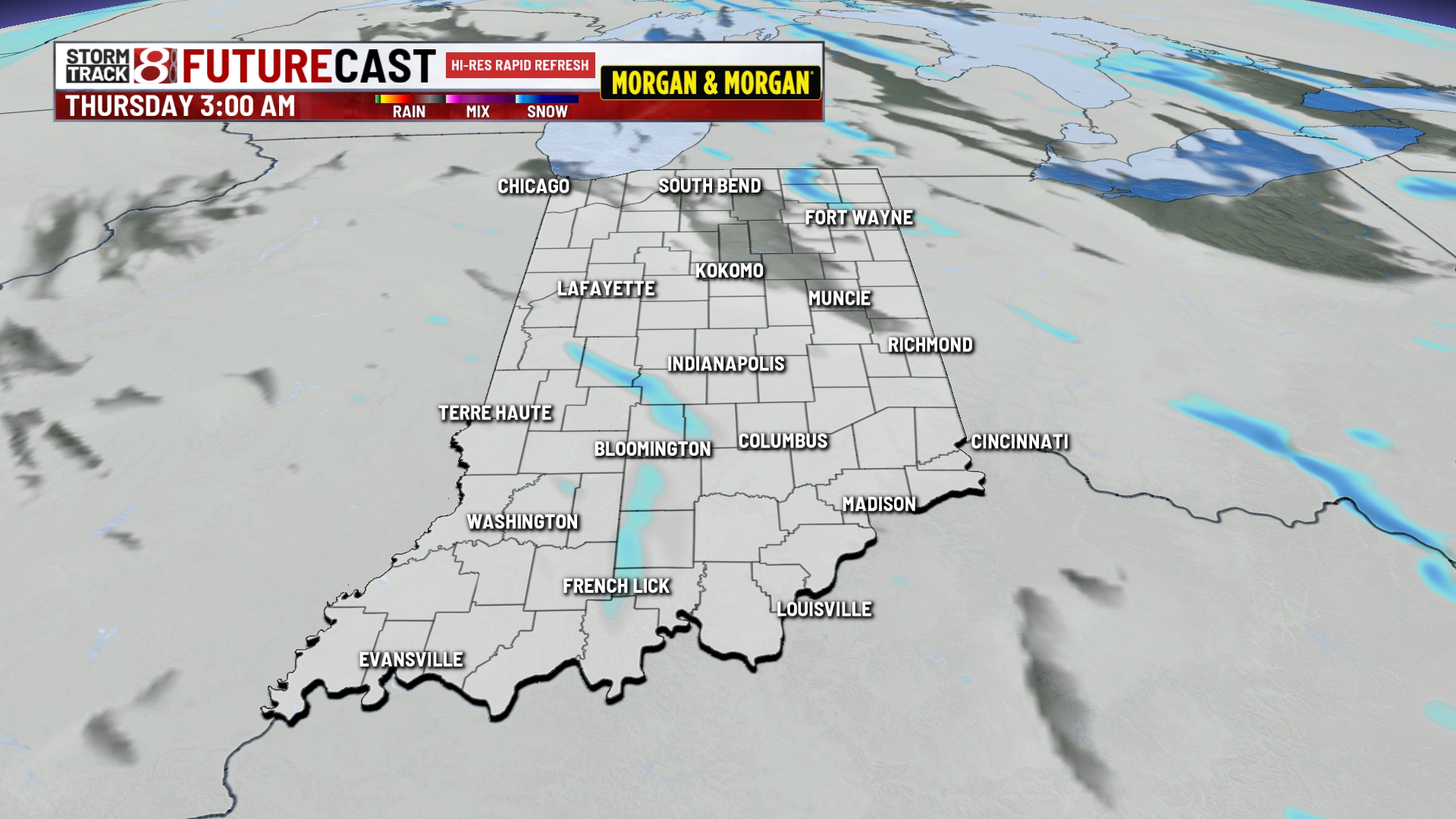Tracking accumulating snow Thursday night, more snow and arctic air by ...