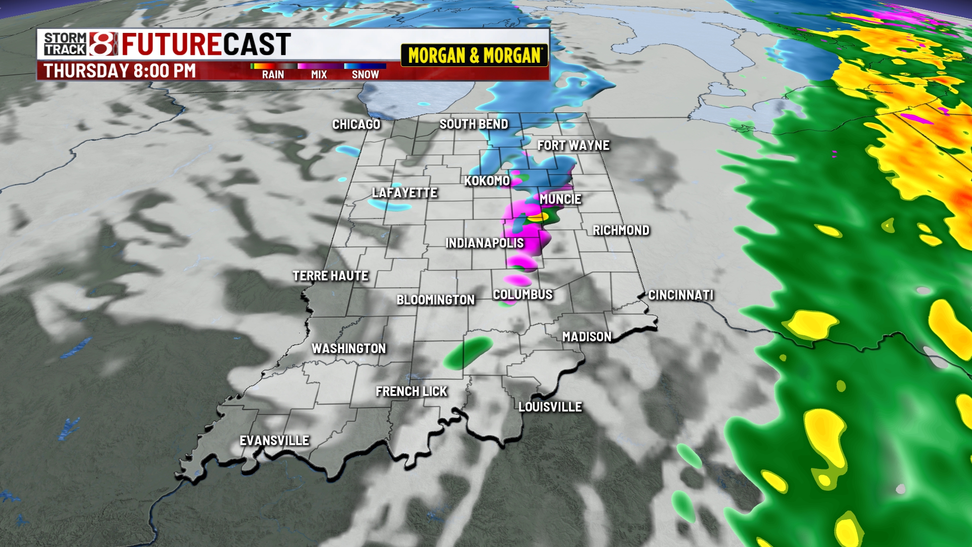 March up the temperature ladder continues, rainy and windy Thursday ...